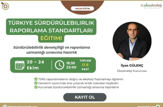 Türkiye Sürdürülebilirlik Raporlama Standartları (TSRS) Eğitimi